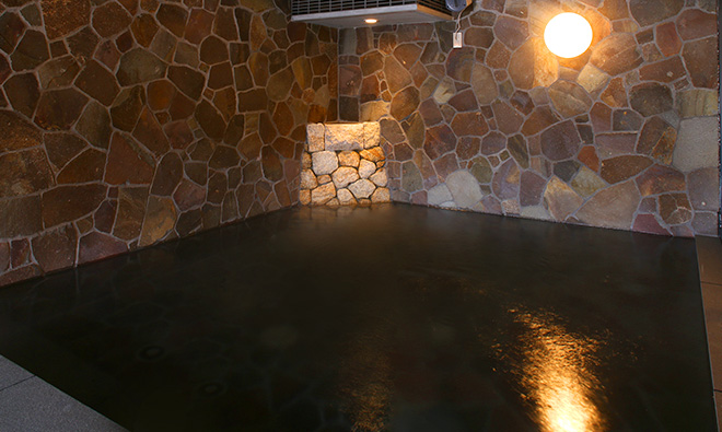 神戸ポートタワーホテル　なごみの湯　岩風呂